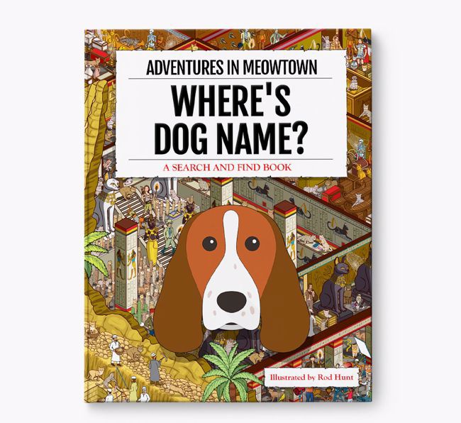 Personalised Welsh Springer Spaniel Book: Where's Dog Name? Volume 2